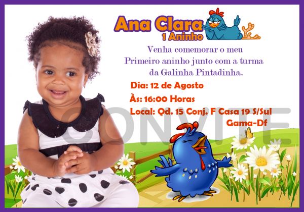 CONVITE PERSONALIZADO